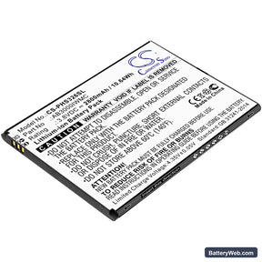 Philips Xenium S326 Replacement Battery, 3.8V, 2800mAh, Li-ion 1