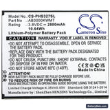 Philips Xenium S327 Replacement Battery, 3.8V, 2800mAh, Li-Polymer 3