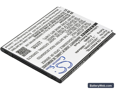 Philips Xenium S337 Replacement Battery, 3.7V, 1800mAh, Li-ion 2