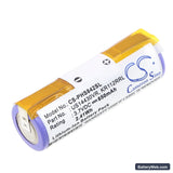 Philips AT750 Replacement Battery, 3.7V, 650mAh, Li-ion 1