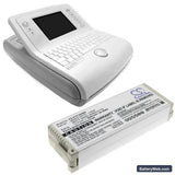 Philips Pagewriter Trim 2 Replacement Battery, 12V, 2200mAh, Sealed Lead Acid 4