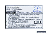 Philips Xenium T3566 Replacement Battery, 3.7V, 2000mAh, Li-ion 5