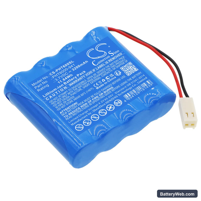 Phase Phase II Replacement Battery, 3.7V, 3200mAh, Li-ion 1