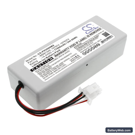 Philips Respirateur V60 Replacement Battery, 14.4V, 17000mAh, Li-ion 1