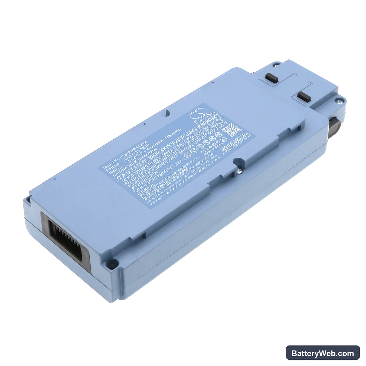 IDEEBO T70 Replacement Battery, 25.2V, 4500mAh, Li-ion 1