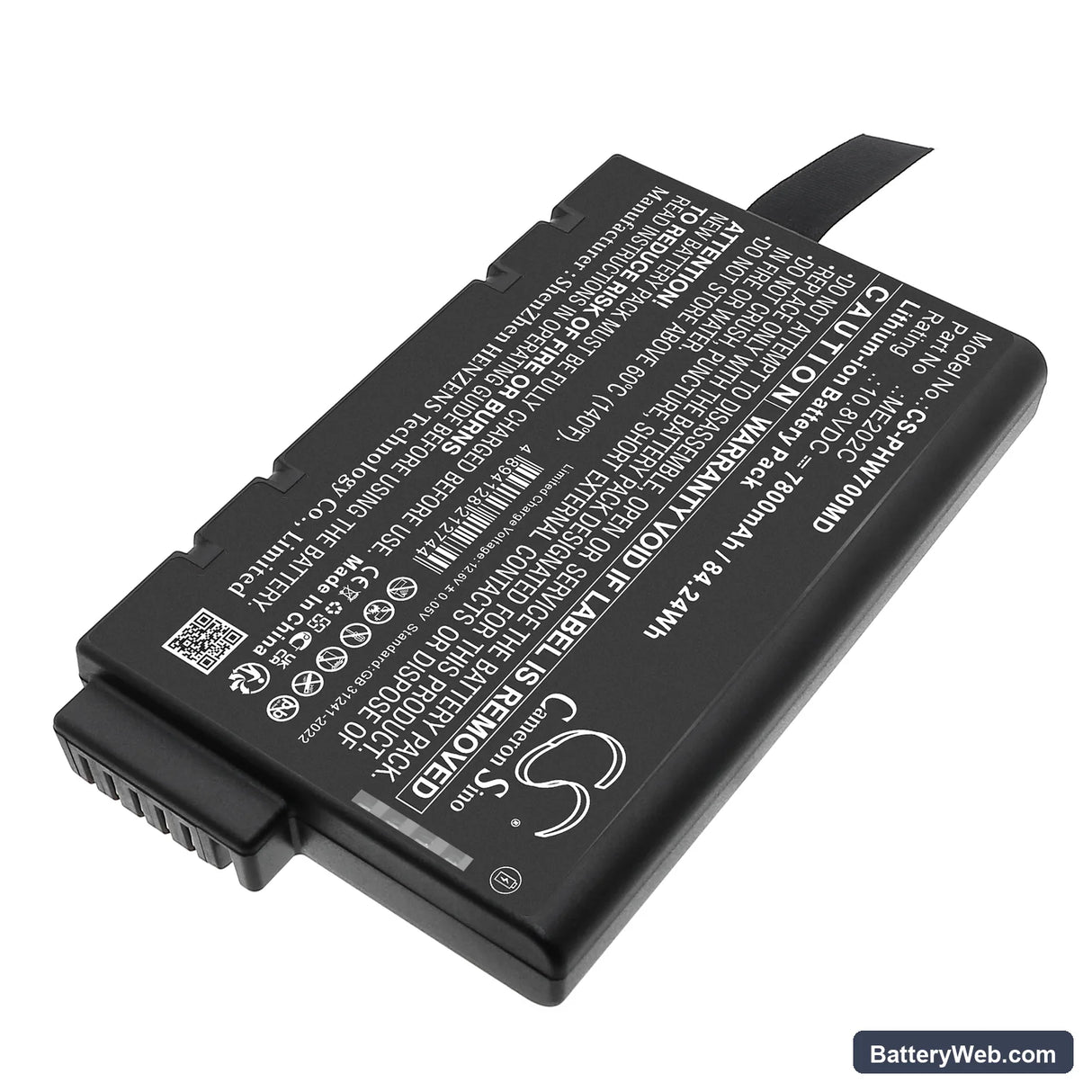 Philips Philips PageWriter TC70 Replacement Battery, 10.8V, 7800mAh, Li-ion 2