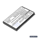 Philips Xenium X116 Replacement Battery, 3.7V, 1100mAh, Li-ion 2
