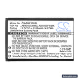 Philips Xenium X116 Replacement Battery, 3.7V, 1100mAh, Li-ion 4