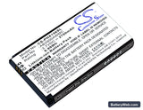 Philips Xenium X1560 Replacement Battery, 3.7V, 2700mAh, Li-ion 1