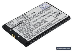 Philips Xenium X530 Replacement Battery, 3.7V, 500mAh, Li-ion 1