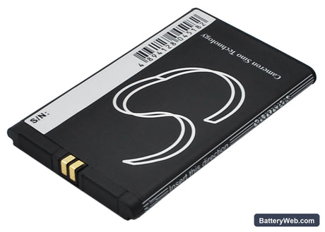 Philips Xenium X530 Replacement Battery, 3.7V, 500mAh, Li-ion 3