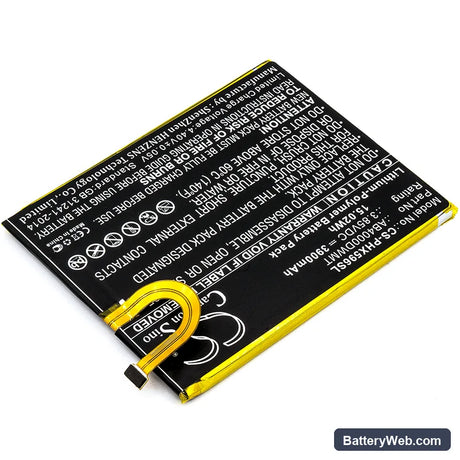 Philips Xenium X596 Replacement Battery, 3.85V, 3900mAh, Li-Polymer 2