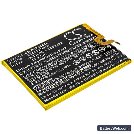 Philips Xenium S598 Replacement Battery, 3.85V, 3900mAh, Li-Polymer 1