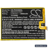 Philips Xenium S598 Replacement Battery, 3.85V, 3900mAh, Li-Polymer 3
