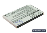 Philips Xenium X606 Replacement Battery, 3.7V, 850mAh, Li-ion 3