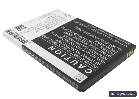 Philips Xenium V726 Replacement Battery, 3.7V, 2200mAh, Li-ion 3