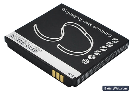 Philips Xenium X810 Replacement Battery, 3.7V, 900mAh, Li-ion 5