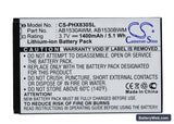 Philips Xenium T910 Replacement Battery, 3.7V, 1400mAh, Li-ion 1