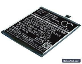 Philips Xenium I908 Replacement Battery, 3.8V, 2800mAh, Li-Polymer 1