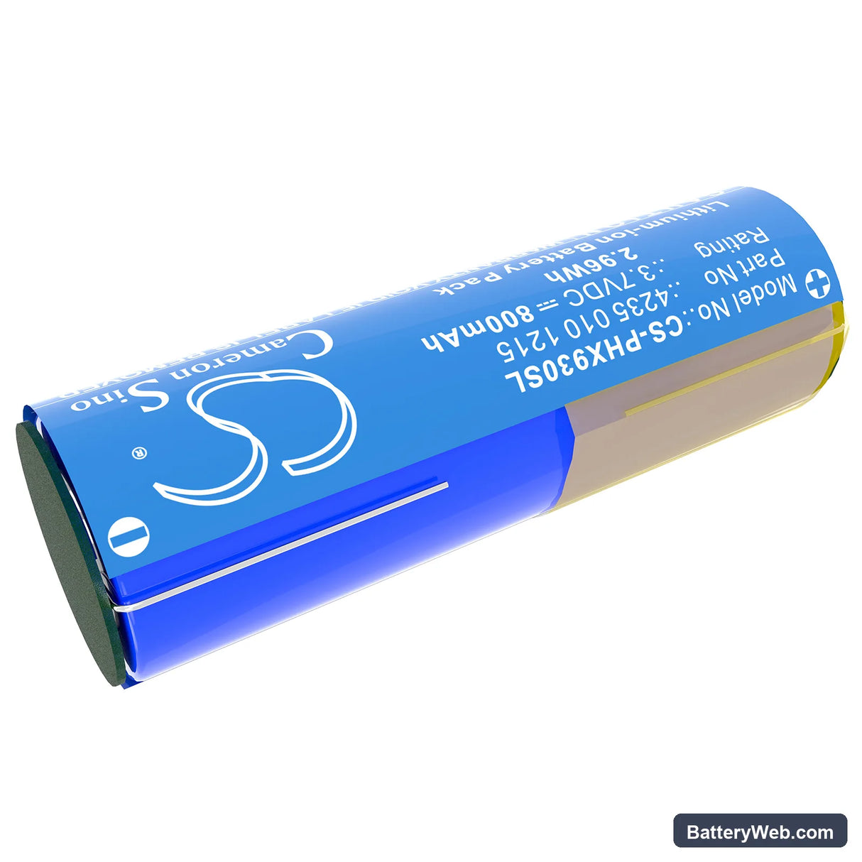 Oral-B 9000 Replacement Battery, 3.7V, 800mAh, Li-ion 2