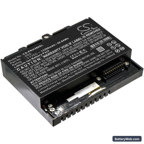 Peaktech 1360 Replacement Battery, 3.7V, 13200mAh, Li-ion 1