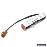 Mitsubishi ER6V C4 Replacement Battery, 3.6V, 2000mAh, Li-MnO2 2