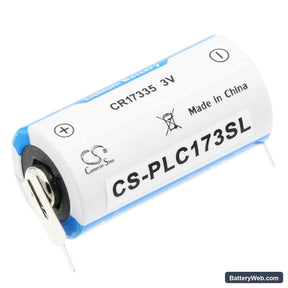 Panasonic BR-2/3AG with Weld Leg Replacement Battery, 3V, 1450mAh, Li-MnO2 1