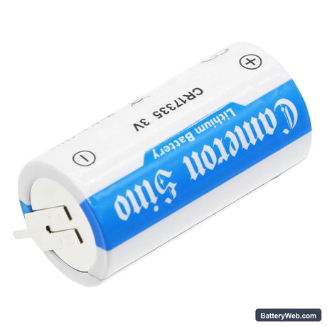Panasonic BR-2/3AG with Weld Leg Replacement Battery, 3V, 1450mAh, Li-MnO2 2