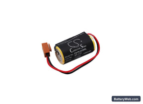Panasonic BR2/3A Replacement Battery, 3V, 1200mAh, Li-MnO2 1