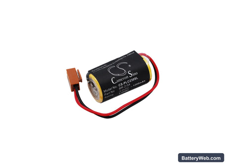 Panasonic BR2/3A Replacement Battery, 3V, 1200mAh, Li-MnO2 1