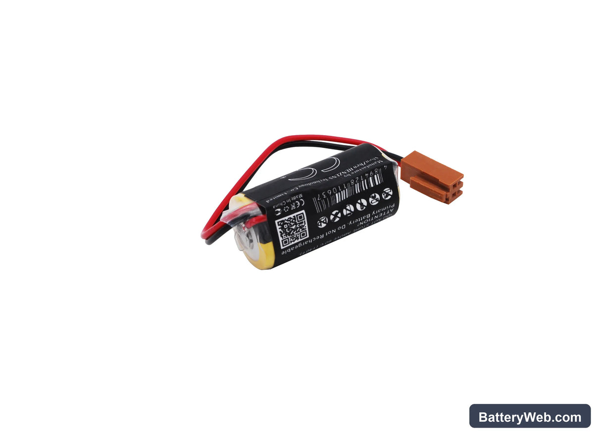 Panasonic BR2/3A Replacement Battery, 3V, 1200mAh, Li-MnO2 2