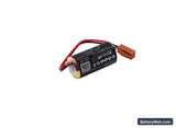 Panasonic BR2/3A Replacement Battery, 3V, 1200mAh, Li-MnO2 2