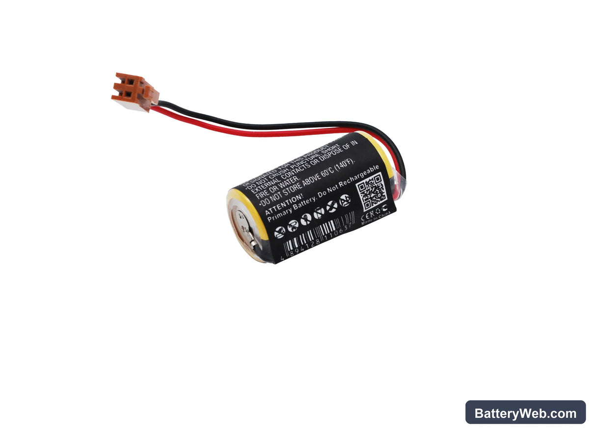 Panasonic BR2/3A Replacement Battery, 3V, 1200mAh, Li-MnO2 4