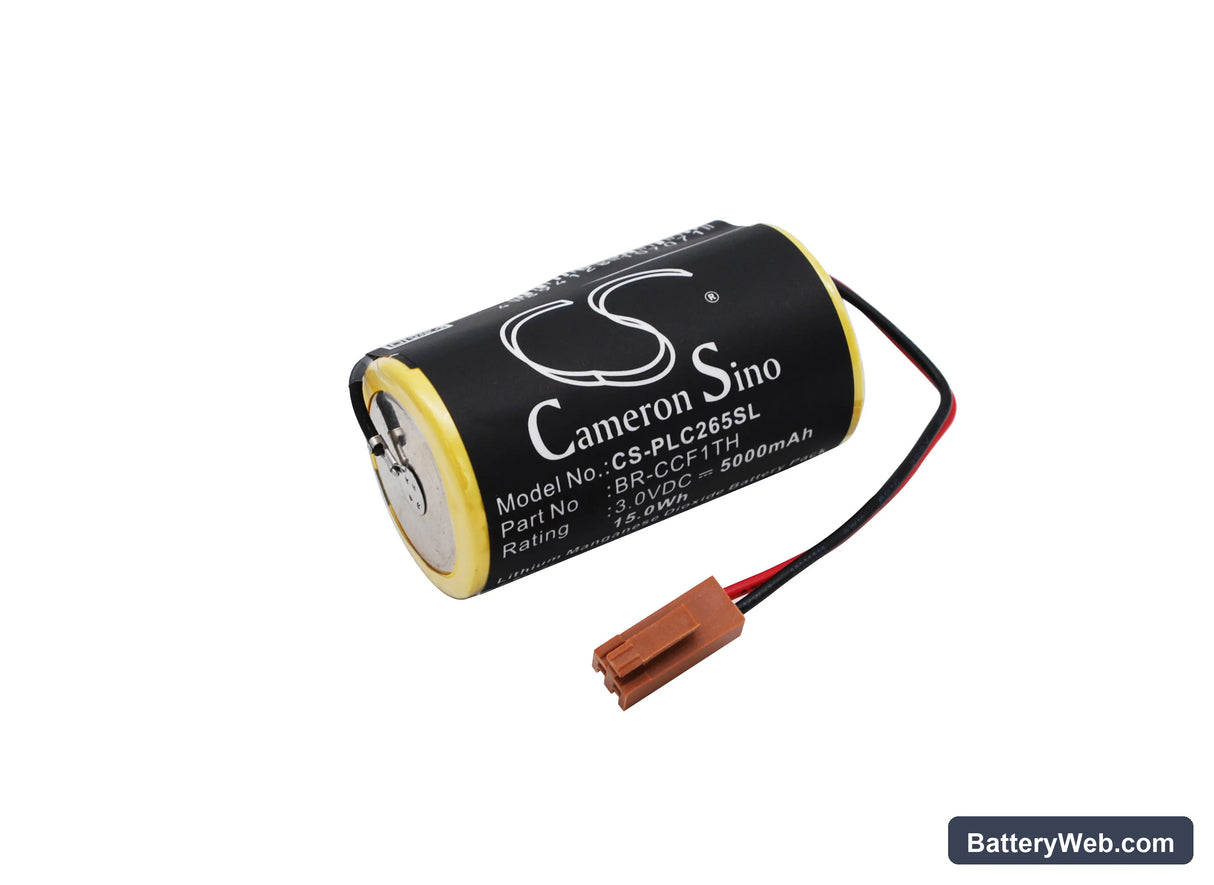 Panasonic Replacement Battery, 3V, 5000mAh, Li-MnO2 1