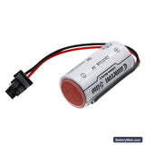 Allen Bradley 1756-BA2 Replacement Battery, 3V, 1200mAh, Li-MnO2 2