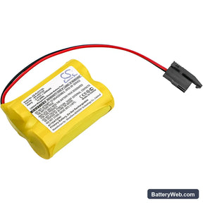 GE Fanuc A98L-0031-0011/L Replacement Battery, 6V, 2200mAh, Li-MnO2 1