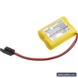 GE Fanuc A98L-0031-0011/L Replacement Battery, 6V, 2200mAh, Li-MnO2 2