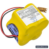 Fanuc 18-T series programmable logic controllers Replacement Battery, 6V, 2400mAh, Li-MnO2 2