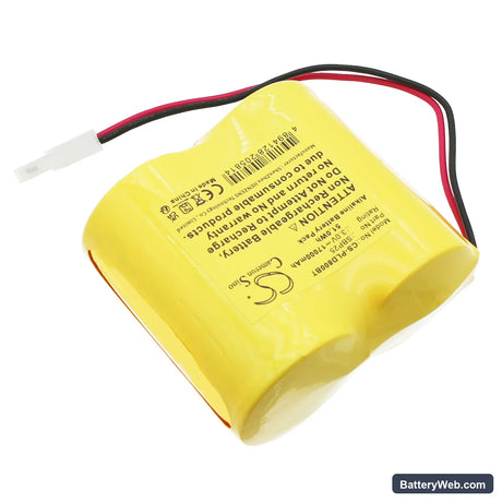 PRIMAPROTECT DSP80-F4 Replacement Battery, 3V, 17000mAh, Alkaline 2