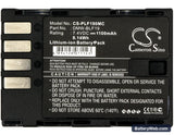 Panasonic Lumix DMC-GH3 Replacement Battery, 7.4V, 1100mAh, Li-ion 3