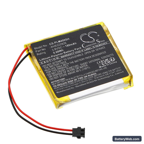 Polar GPS Sport Watch M400 Replacement Battery, 3.8V, 180mAh, Li-Polymer 1