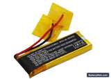 Plantronics M50 Replacement Battery, 3.7V, 80mAh, Li-Polymer 4