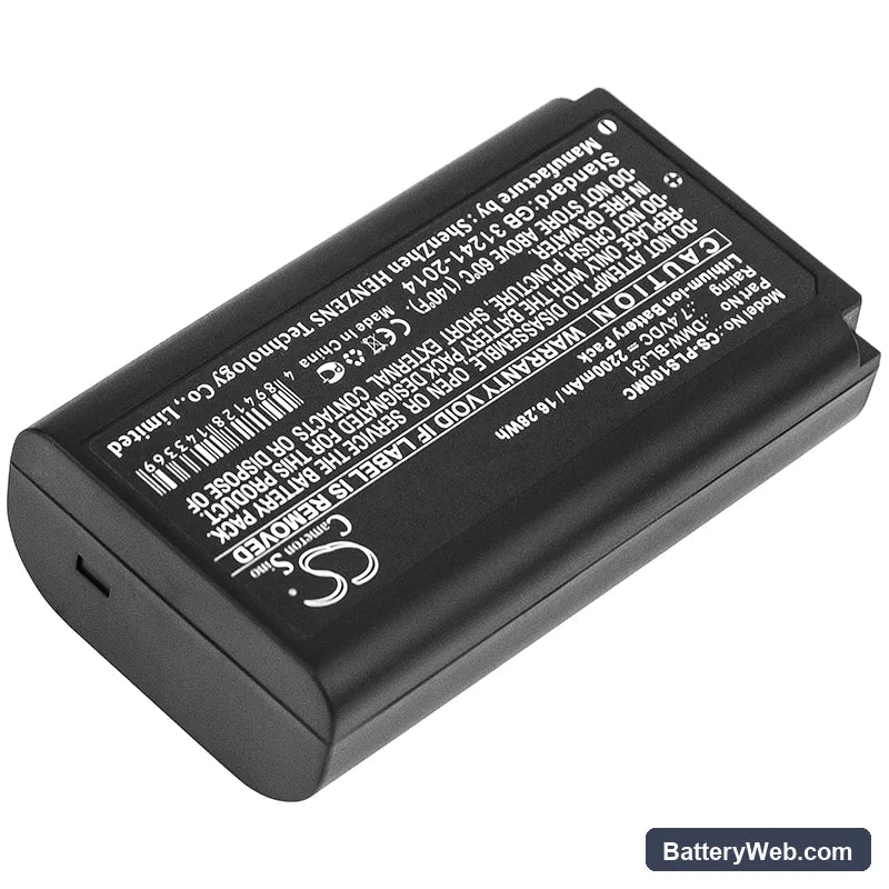 Panasonic Lumix S1 Replacement Battery, 7.4V, 2200mAh, Li-ion 2
