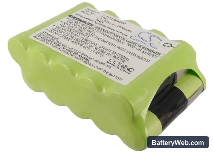 Palco Laboratories 400 Replacement Battery, 12V, 2000mAh, Ni-MH 1