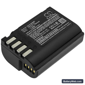 Panasonic Lumix DC-S5 Replacement Battery, 7.4V, 1600mAh, Li-ion 1