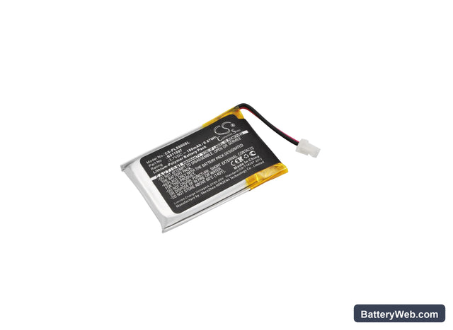 Plantronics CS60 Replacement Battery, 3.7V, 180mAh, Li-Polymer 1