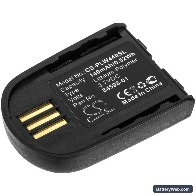 Plantronics Savi Replacement Battery, 3.7V, 140mAh, Li-Polymer 1