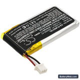 Plantronics Savi W8210 Replacement Battery, 3.7V, 510mAh, Li-Polymer 2