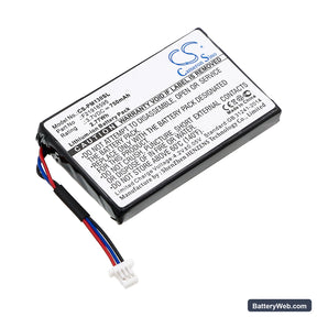Palm M130 Replacement Battery, 3.7V, 750mAh, Li-ion 1
