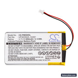 Palm M500 Replacement Battery, 3.7V, 850mAh, Li-Polymer 3